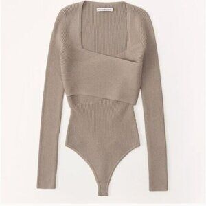 Abercrombie Wrap Bodysuit, Size XS